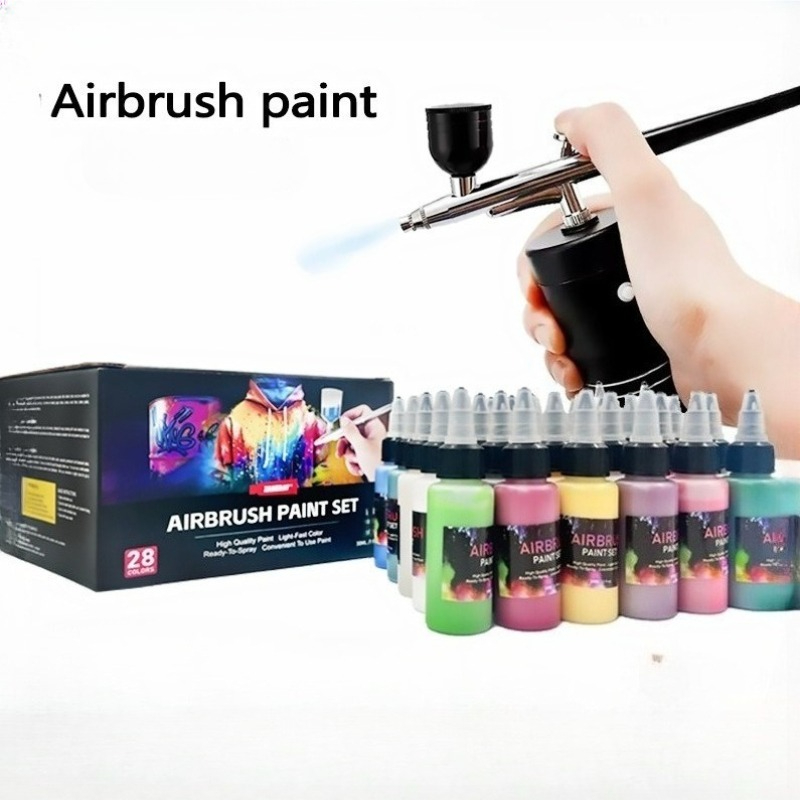 Metallic Spray Paint - Conjunto de Pigmentos para Pistola de