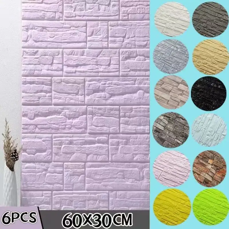 Craft Foam Roll - 6 peças de papel de parede
