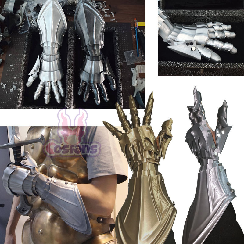 Cosplay Prop 3D Print - Nova Versão de Luvas Longas de