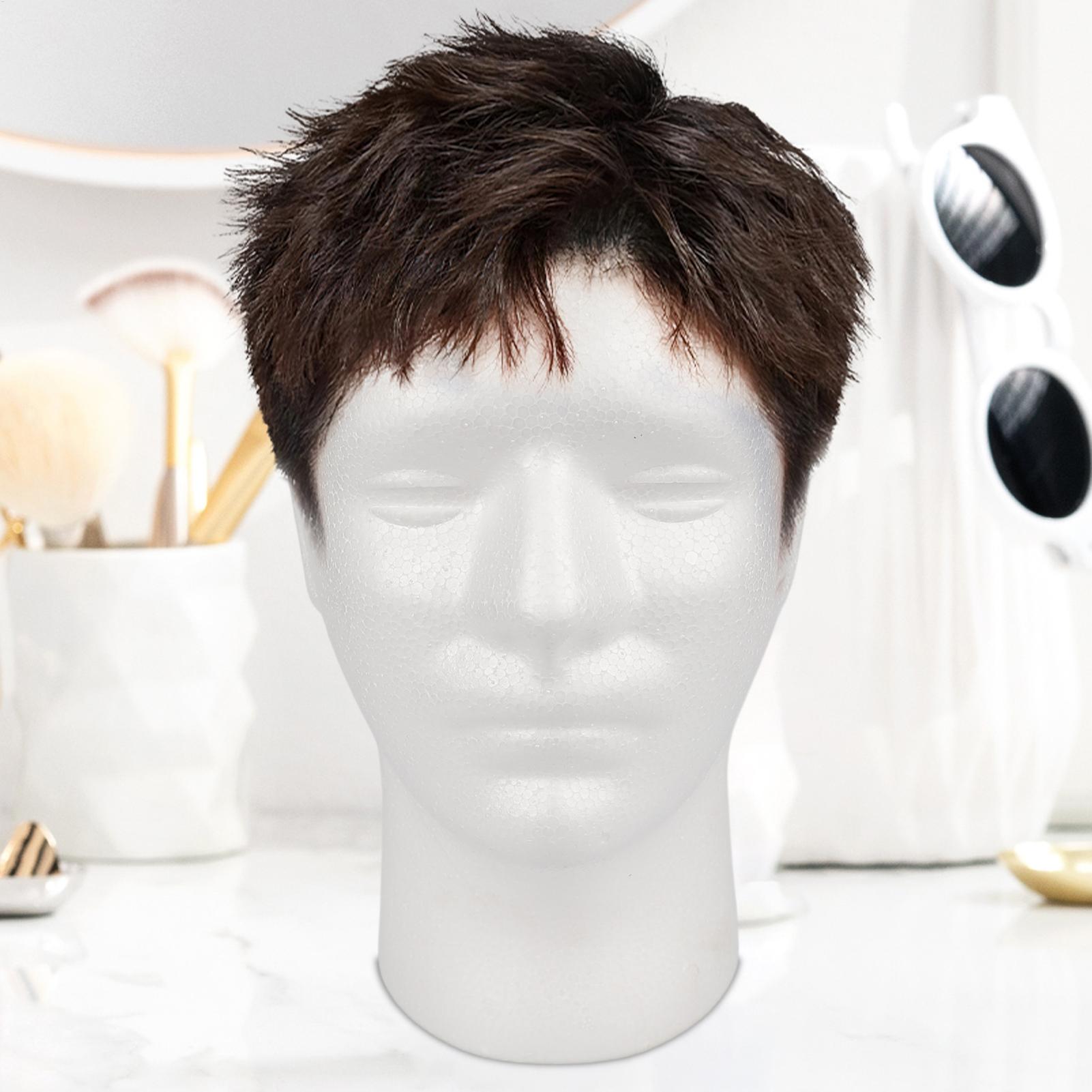 Cosplay Prop Foam - Cabeça de manequim masculina de espuma