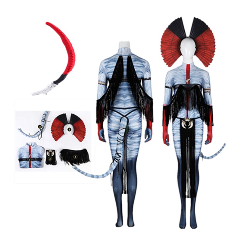 Cosplay Fire Prop - Avatar varang cosplay fogo cinza traje