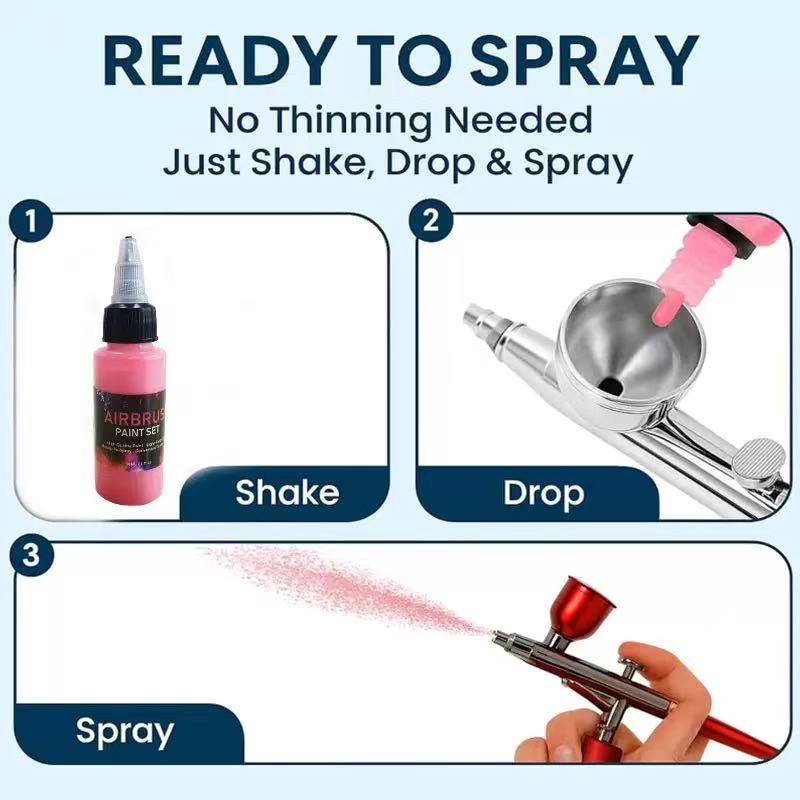 Conjunto de Pigmentos para Pis - Metallic Spray Paint avaliação e preço