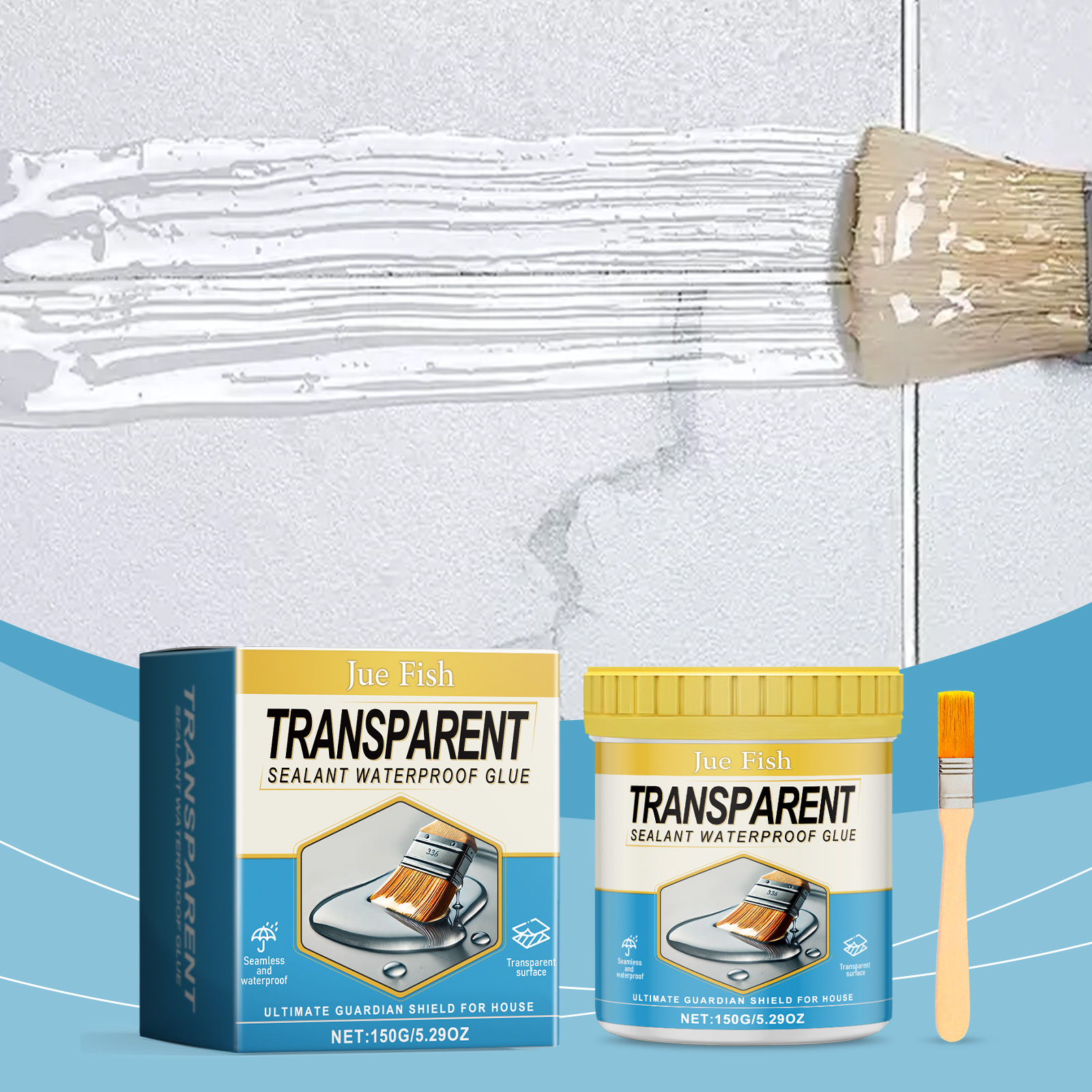 Casa transparente à prova dwat - Contact Cement Glue avaliação e preço