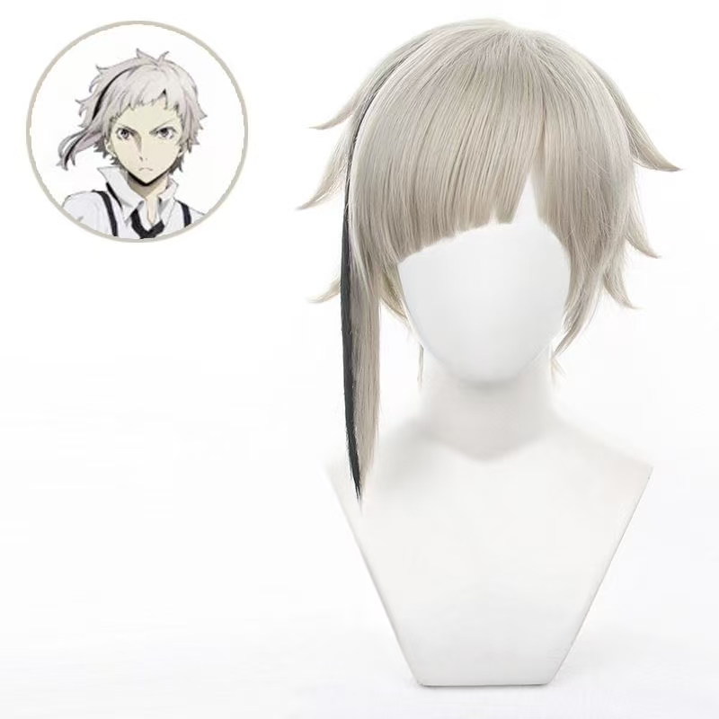 Peruca de Cosplay Nakajima Ats - Wig Fiber Net avaliação e preço