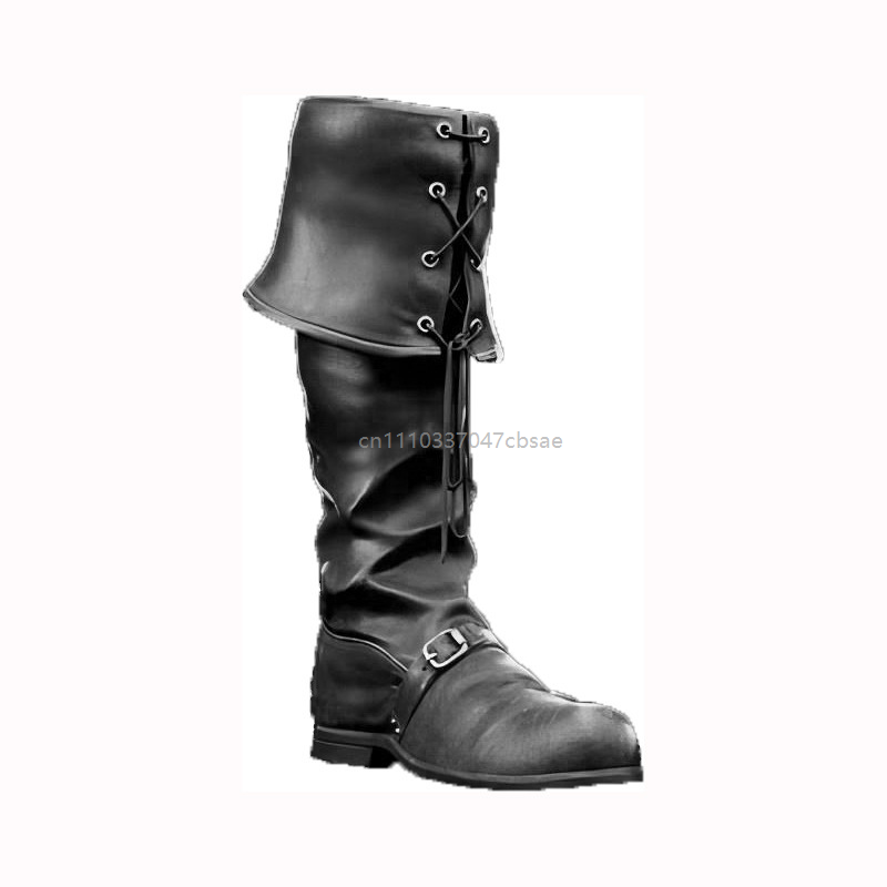 Botas Masculinas de Couro Sint - Bloodborne Cosplay Prop avaliação e preço