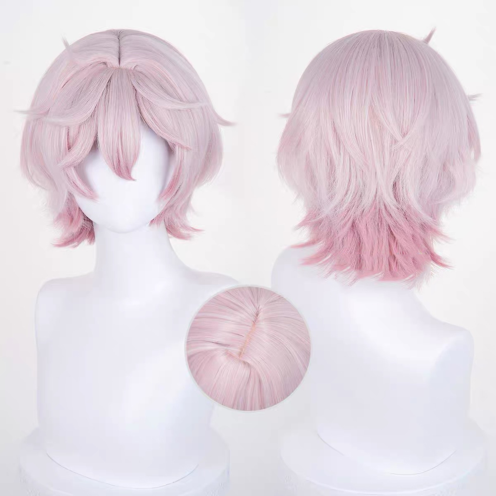 Peruca de Cosplay Genshin Impa - Wig Fiber Net avaliação e preço