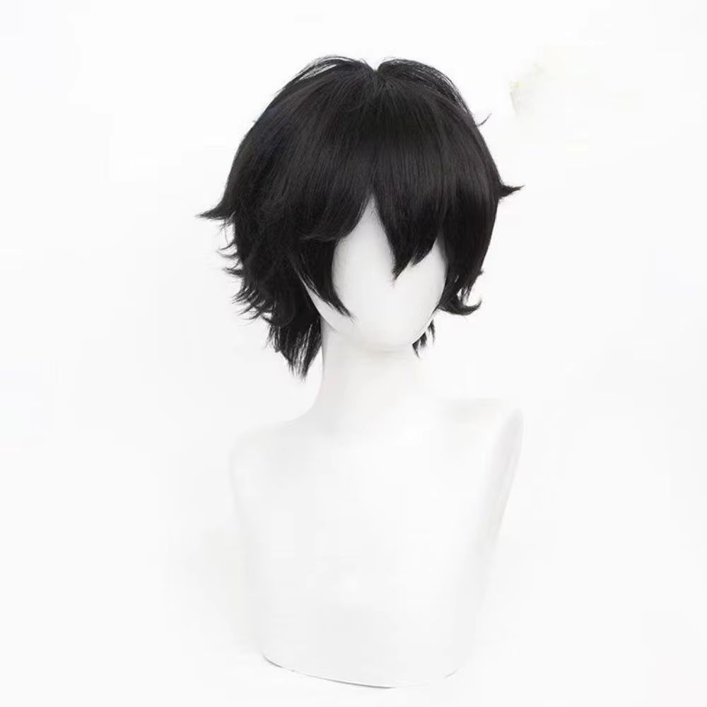Peruca de cosplay Andrew, cabe - Wig Fiber Net avaliação e preço