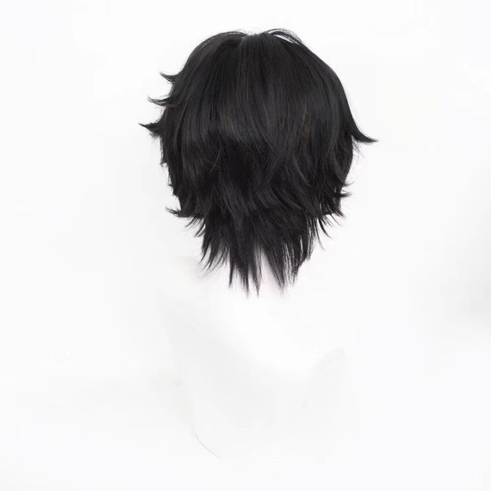 Peruca de cosplay Andrew, cabe - Wig Fiber Net avaliação e preço