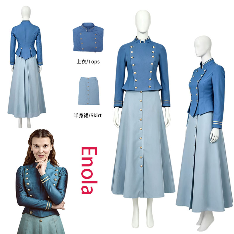 Fantasia de Cosplay Enola Holm - Cosplay Prop Making avaliação e preço