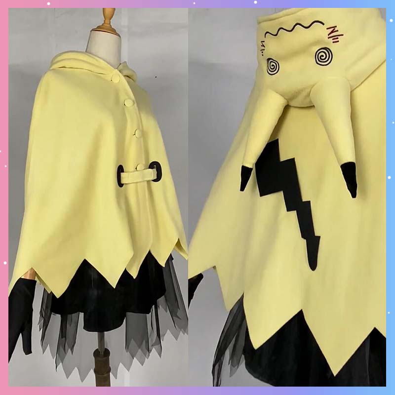 Fantasia de Cosplay Mimikyu pa - Cosplay Fire Prop avaliação e preço