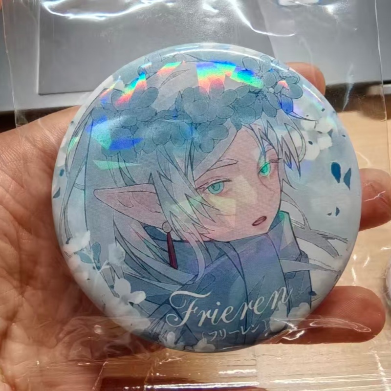 Broche Redondo de Personagem d - Frieren Cosplay Prop avaliação e preço