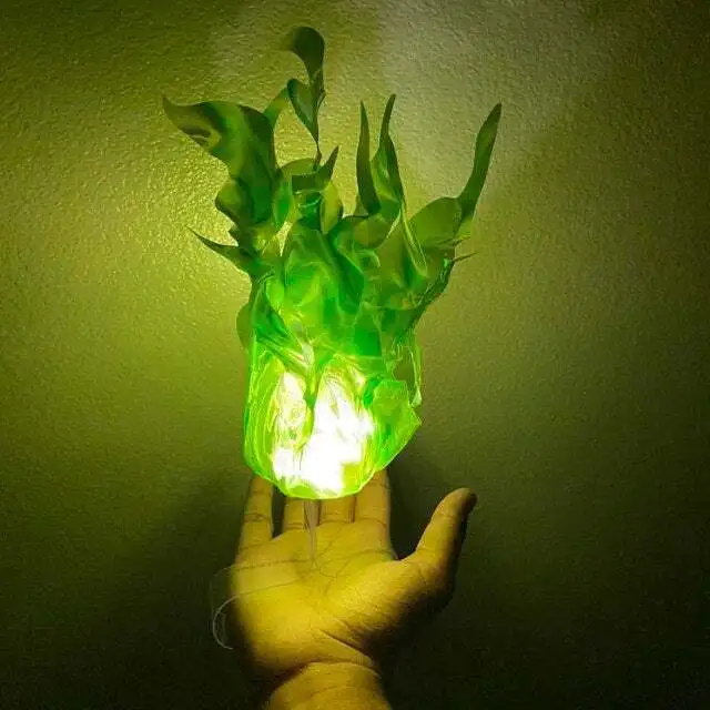 Nova Bola de Chama Flutuante L - Cosplay Flame Prop avaliação e preço